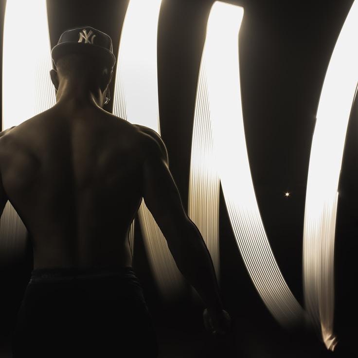 Yoga and wellness studio with natural lighting